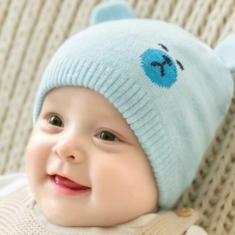 [original] baby hat knitted beanie topi bayi kupluk rajut bayi baby girl baby boy [terlaris] [terbai