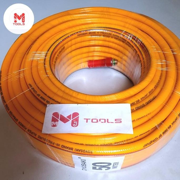 Selang Kompresor TOYOSAKI 50 mtr - Selang Angin TOYOSAKI - Selang Kompresor Roll an 50mtr