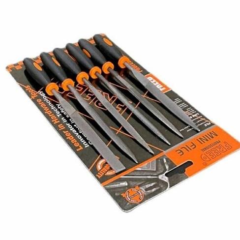 Freed Alat Kikir Emas Besi 1 Set 6 Pcs Diamond Intan / Set Alat Kikir