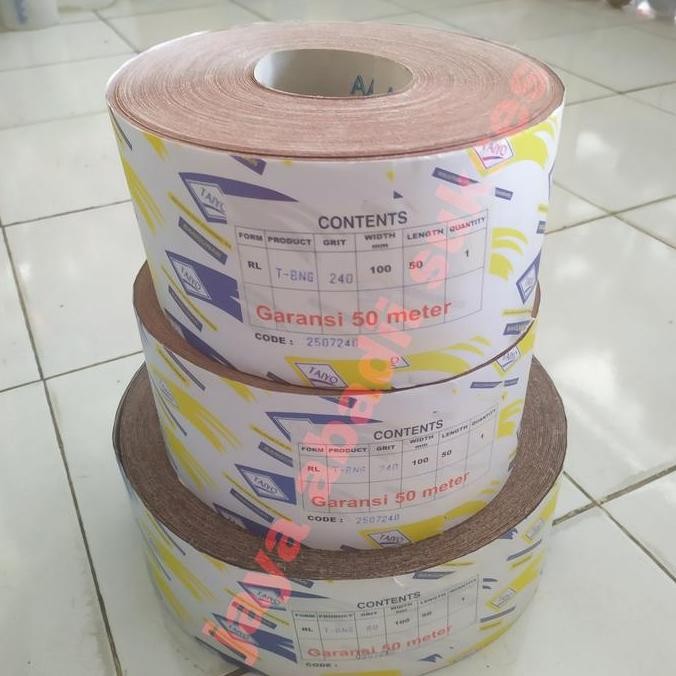 amplas meteran taiyo / amplas rol taiyo / amplas roll taiyo 50 meter