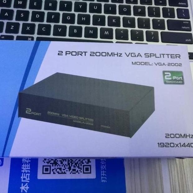 Stk Splitter Vga 2 Port 2 Way / 4Way 4Port Vga Splitter Spliter 4Port 4Way 1Pc 4 Monitor