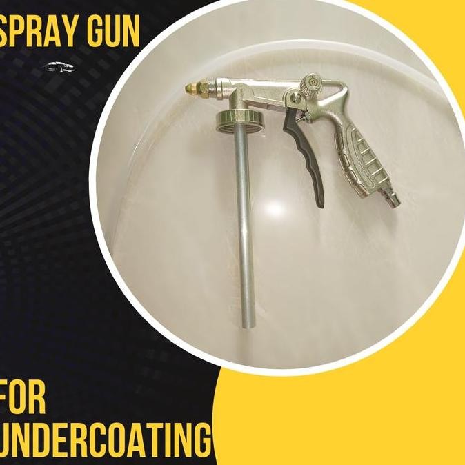 Spray gun untuk aplikasi cat anti karat undercoating
