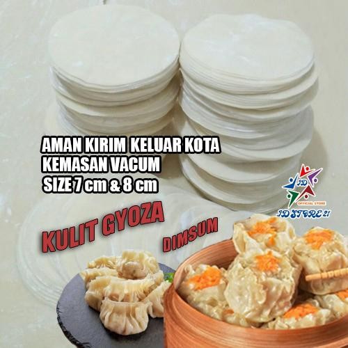 

New Kulit Dimsum VACUM AMAN KIRIM LUAR KOTA Siomay Gyoza Pangsit tipis halal lembut murah