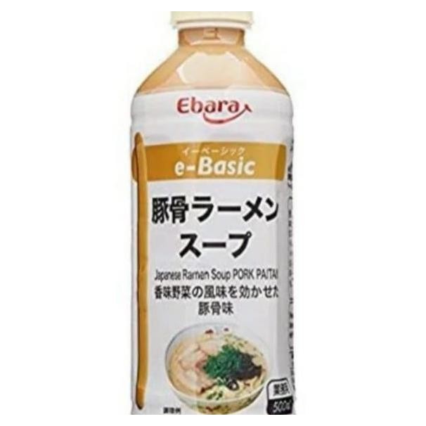 

Ebara Ebasic Ramen Soup Pork Paitan Ml Tonkatsu Ramen Soup Ml