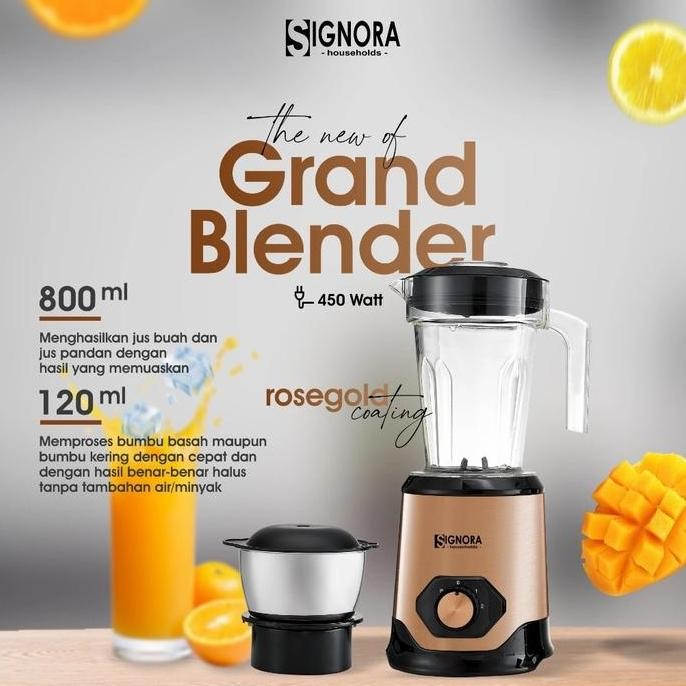 Grand Blender Signora Gold/Blender Signora/Blender bumbu/Blender Jus Terlaris
