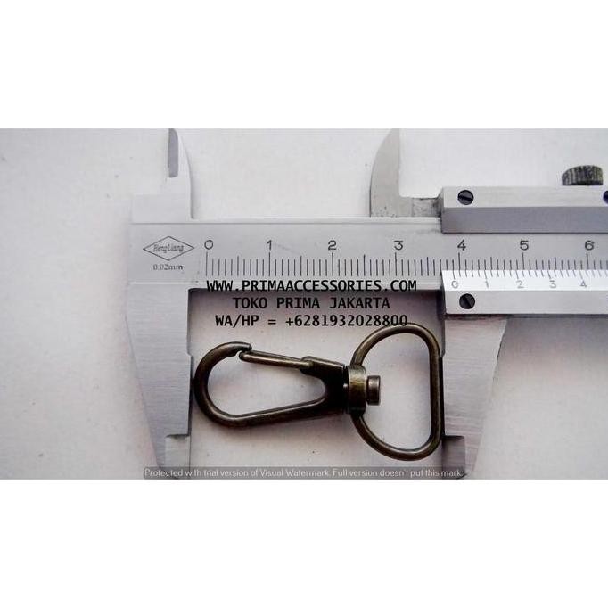 

Cantelan Tas / Id Card 006 B Ag/ Bakar 15Mm