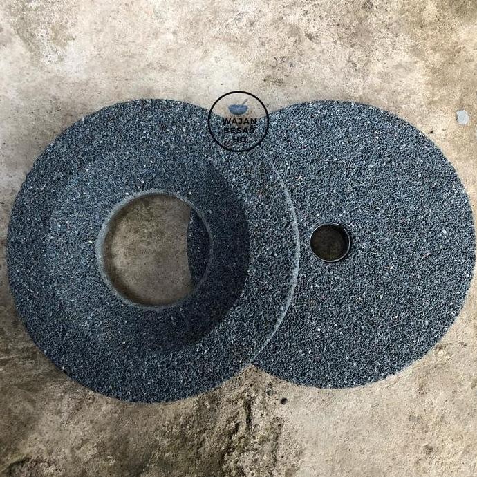 diskon batu gilingan kacang kedelai manual tradisional 8 inchi 1 set