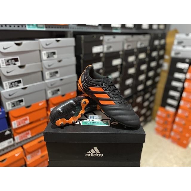 Bsis Sepatu Bola Adidas Copa 20.3 Fg Black Orange Eh1498 Original Bnib
