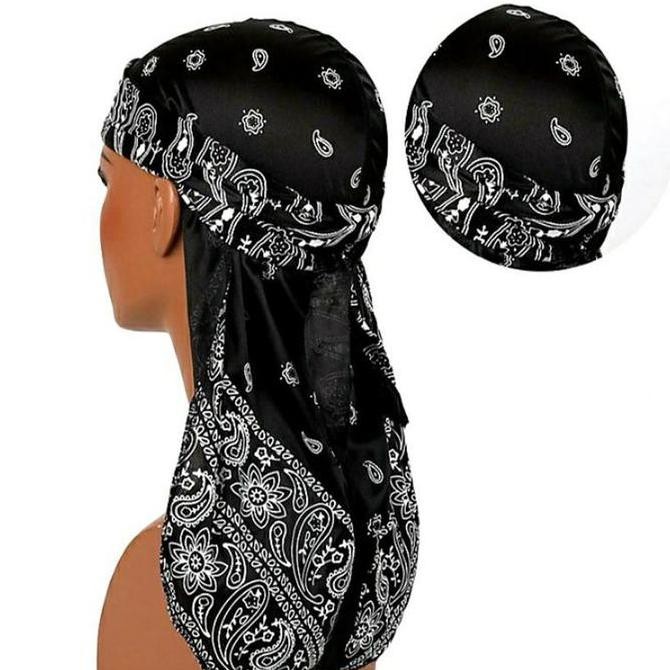 BARU  Durag Bandana Hip Hop Dorag Durag Ikat Kepala Hip Hop