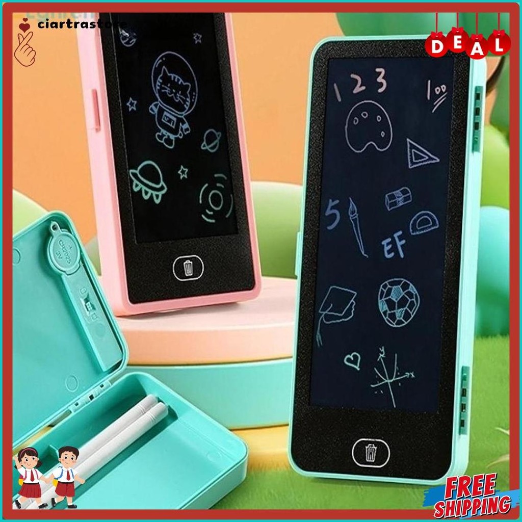 

Eeghrerr Kotak Alat Tulis Multifungsi Drawing Box Kotak Pensil Coret Kreatif Anak Flash Sale! Diskon Hingga 70%