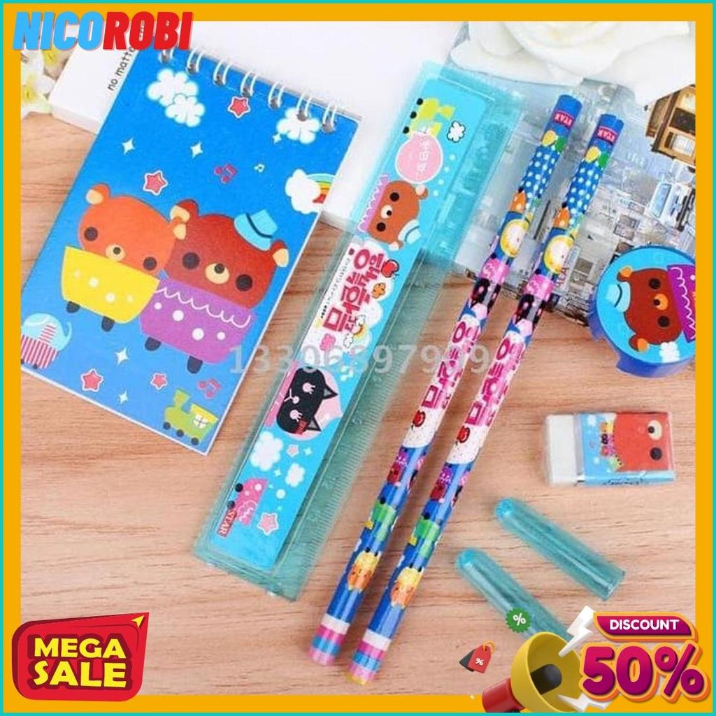 

Mmm Paket Alat Tulis Set 8In1 Stationary Set Study Set Anak Karakter Set Alat Tulis Anak Tk Flash Sale! Diskon Hingga 70%