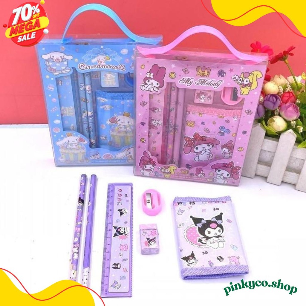 

7 In 1 Set Kotak Alat Tulis / Set Tempat Pensil Siswa / Tempat Pensil Kartun Set / Hadiah Untuk Anak-Anak Terlaris! Produk Ini Banyak Dicari