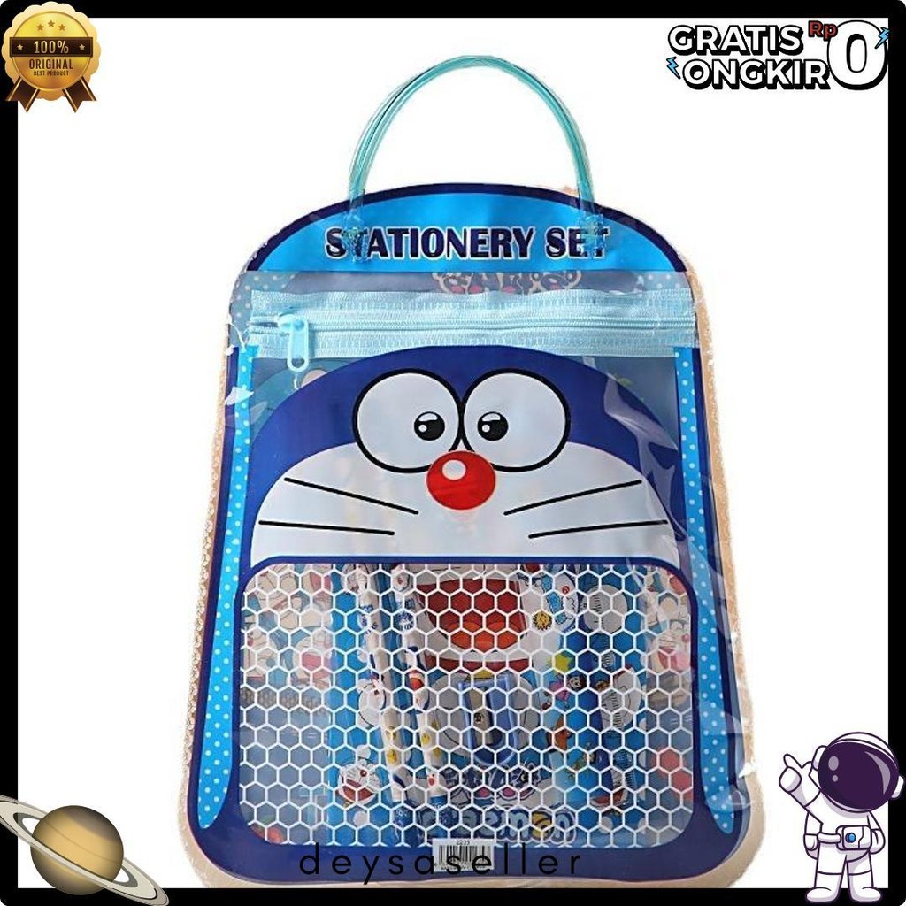 

Stationery Set 6 In 1 Free Alat Tulis Beserta Bag Untuk Anak Sekolah Flash Sale! Diskon Hingga 70%