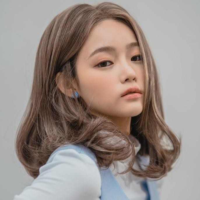 BARU  Lace Wig Sebahu Lurus Wig Wanita Wig Lace Import Rambut Palsu Wanita