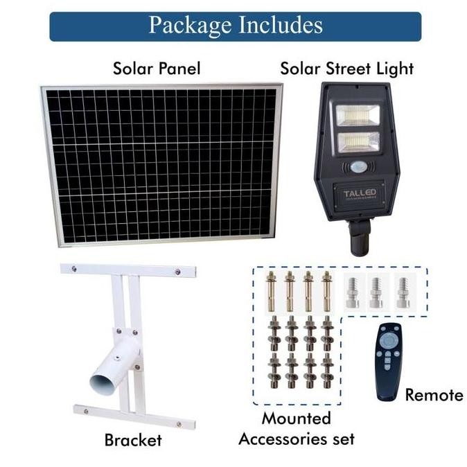 lampu jalan tenaga surya / pju solar cell 40 W 40 Watt Talled Garansi