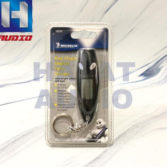 Michelin Tire Pressure Check Gauge + LED (Alat Ukur Tekanan Angin Ban)