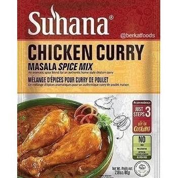 

*#*#*#] Chicken Curry Masala Spice Mix Suhana / Bumbu Masak Instan Kari Ayam Khas India Halal