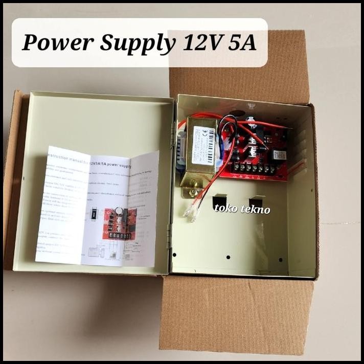 Backup Box Power Supply Access Control 5A 12V