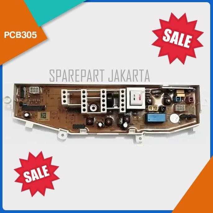 Modul PCB Mesin Cuci Samsung WA70B7 WA60N2 4888-06 WA60N2 RESTOCK
