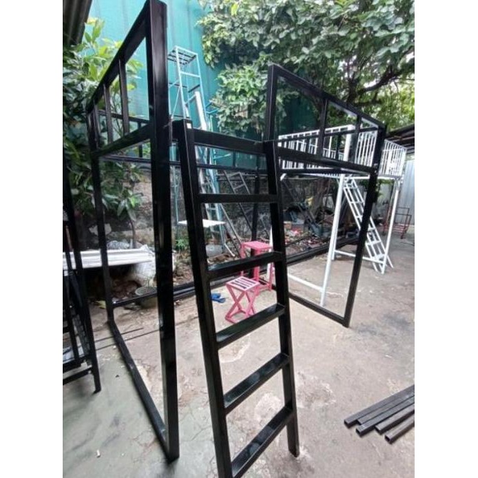{{{{}}] Ranjang Besi Tingkat Hollow 4x6 Bongkar Pasang Custom