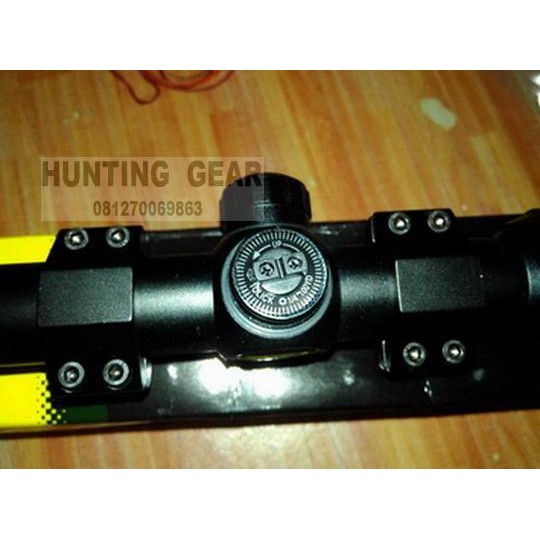 Teleskop/Telescope/Scope/Tele/Teropong/Bsa Black Powder 3-9X40E Original Dan Terpercaya