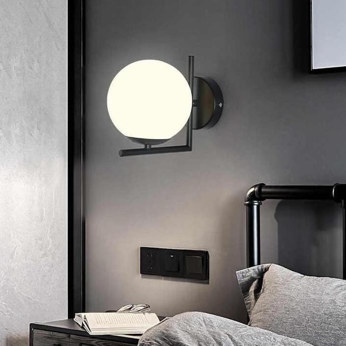 Lampu Dinding Hias Indoor Bohlam Wall Lamp