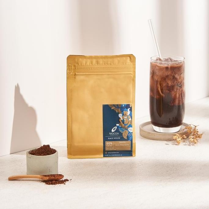 

Mocoa Blackwidow 200g - Bubuk Cokelat Specialty Single Origin Termurah