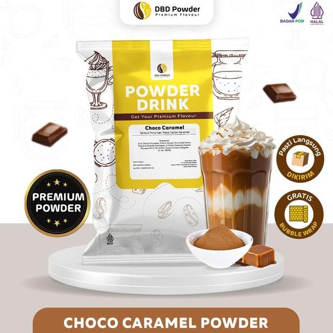 

Bubuk Minuman Cokelat Caramel Powder Choco Caramel Minuman Serbuk Rasa Karamel Termurah