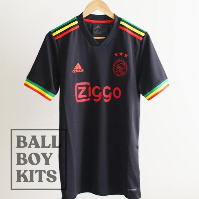 Original Ajax Bob Marley 2021-22 Third Kit Stadium Jersey