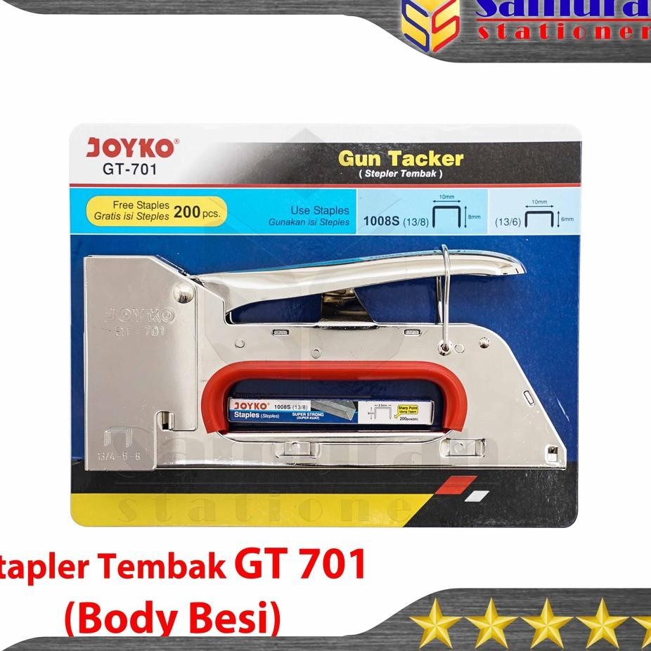 

Mesin Stapler Joyko Gt701 Body Besi Gun Taer Gt 701 Metal Joyko Gt701 Stapler Sofa