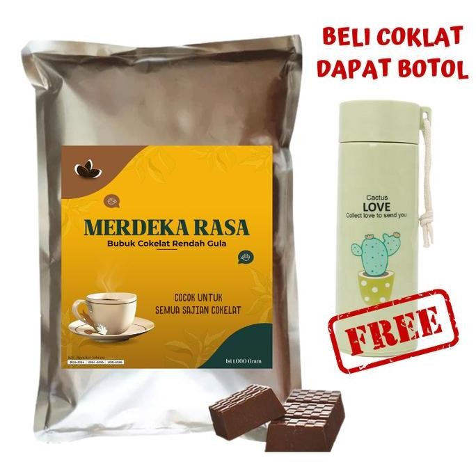 

Merdeka Bubuk Minuman Coklat 1Kg Es Coklat Bonus Botol Minuman Termurah