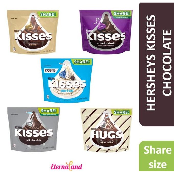 

Hershey Kisses Chocolate Import USA Aneka Varian Cokelat Premium Termurah