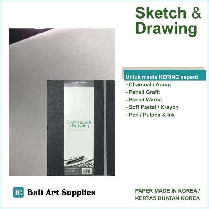 

Sketch & Drawing Hard Cover Bali Art Supplies in Sewing Binding | di Jilid Jahit 60 Lembar A4, A5 dan A6 130gsm | Sketch Book | Buku Gambar | Sketsa | Sketchbook | Sketch book & Drawing Perlengkapan Menggambar dan Melukis Terlengkap dari Bali Art Supplies