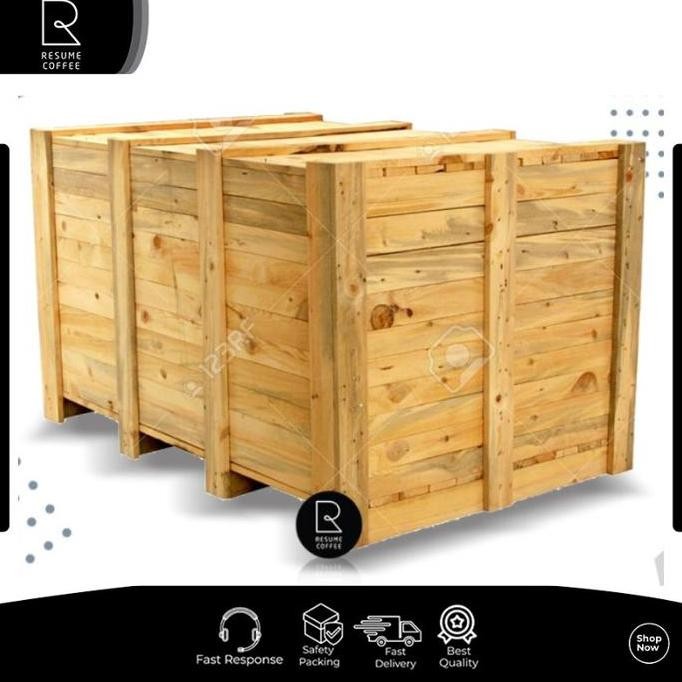 

Packing Kayu Custom Mesin Espresso / Grinder / Syrup / Powder - Packaging Aman Termurah