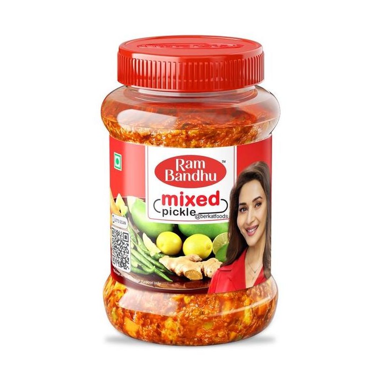 

:::::::] Mixed Pickle Ram Bandhu / Acar Sayuran Campur India / Vegetable Sabji Achaar