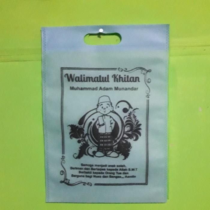 (Expert) tas khitanan - tas tasyakuran hitanan - tas spunbond - spunbond sablon