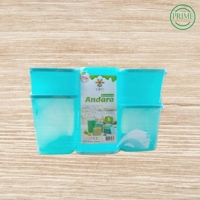 kirei sealware andara box plastik toples plastik tempat makanan