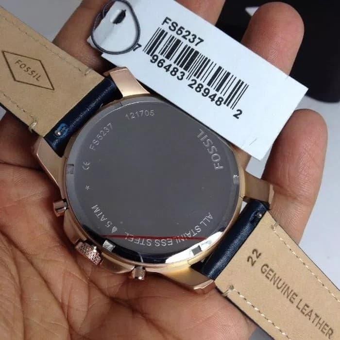 Jam Tangan Pria Fossil Fs5237 & Fs 5237 Original Baterai Fullset 4.5Mm