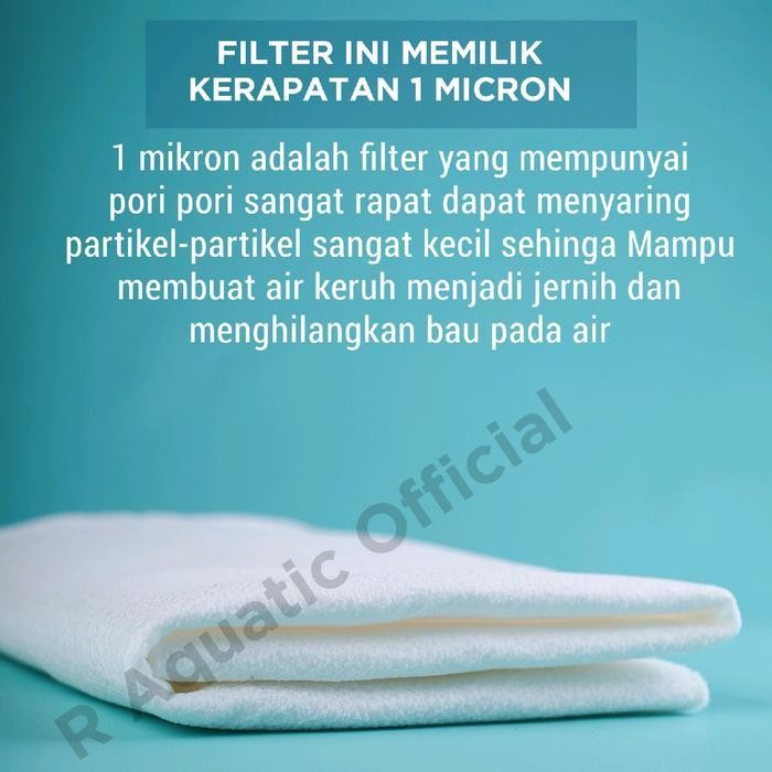 Cm Filter Keran Air Kain Saringan Penjernih Air 1 Micron Water Purifier