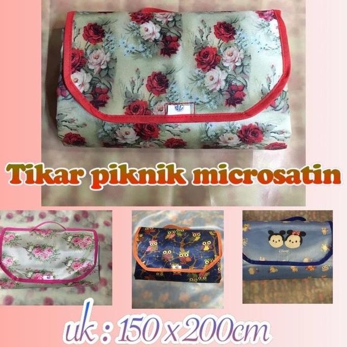 tikar lipat/ tikar piknik ukuran 150x200 cm