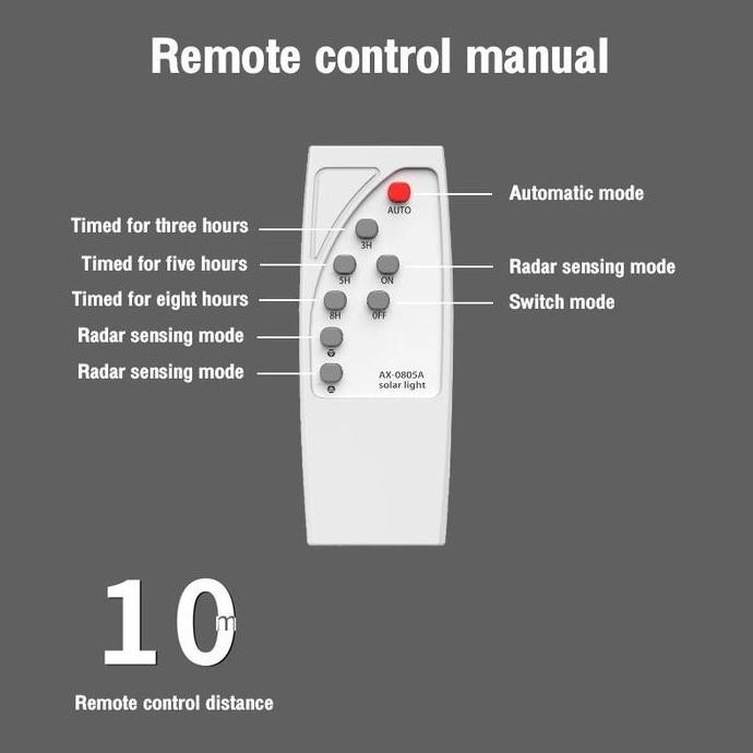 Garansi 10 TahunLampu Jalan Tenaga Surya Lampu Surya Solar Light Lampu Tenaga Surya Outdoor Lampu Ja
