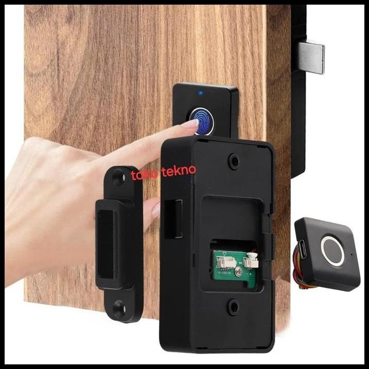 Kunci Laci Sidik Jari | Smart Fingerprint Cabinet Lock | Kunci Locker Fingerprint Kunci Locker Finge