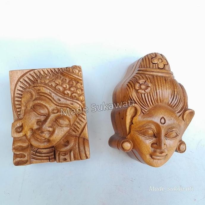 ] Wadah kotak perhiasan Mistery Box ukiran kayu Bali