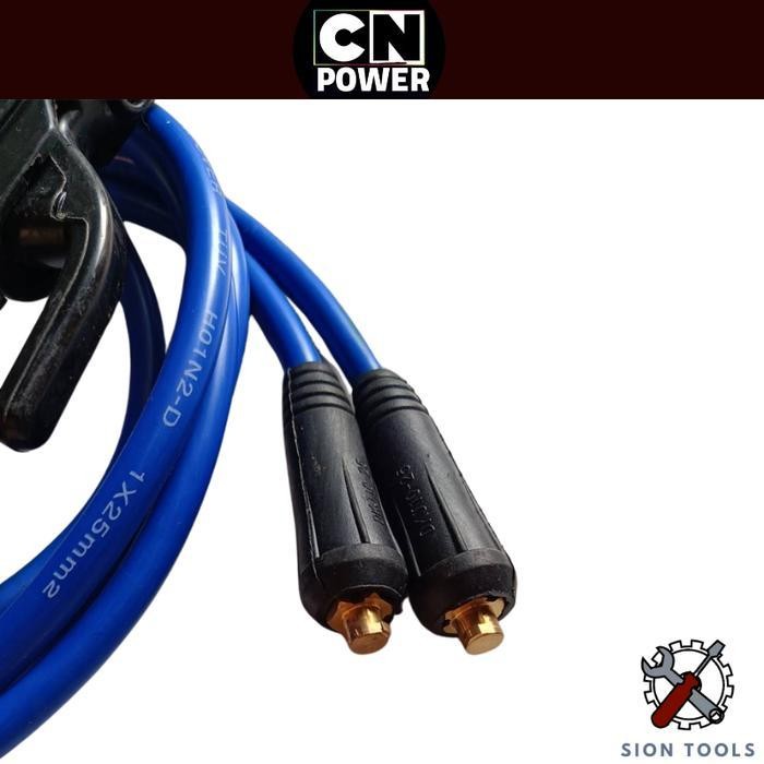 Cn Power Paket Tang Las & Tang Massa & Kabel 2 Meter Stang Las Listrik Original Dan Terpercaya
