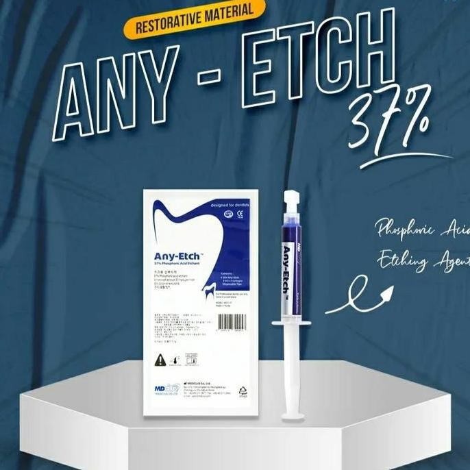 Etching gel Any Etch Refill 1 Syringe 3ml Dental Etching Gel
