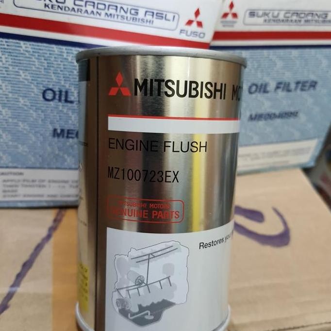 ENGINE FLUSH MITSUBISHI 300ML ORIGINAL Utk MOBIL BENSIN dan DIESEL TERBATAS