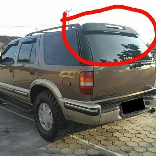 '' Deflecta opel blazer topi belakang spoiler ''