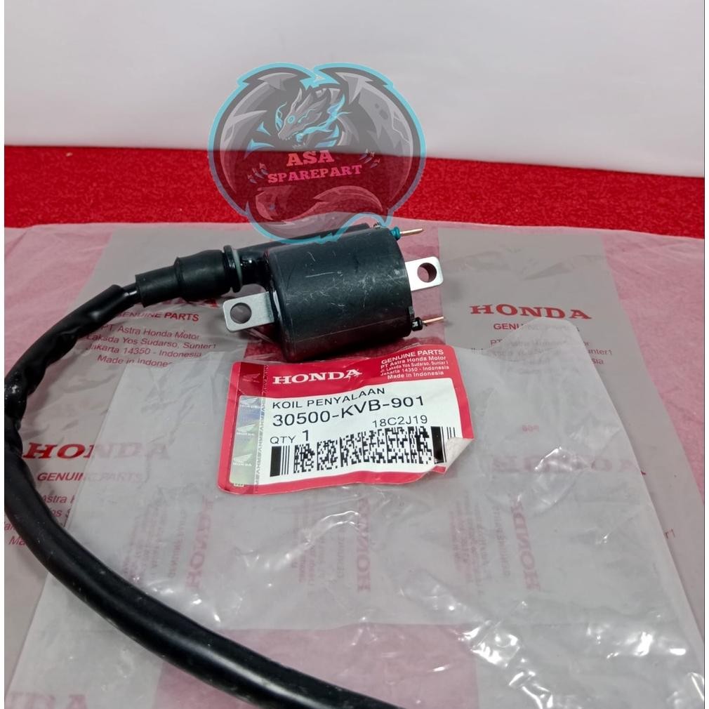 Diskon Coil Kvb Motor Honda Beat Karbu , Spacy Carbu , Scoopy Karburator , Vario 110 Cw Karbu , Revo