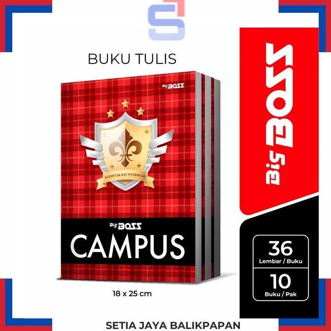 

\"\"\"\] Buku tulis bigbozz Campus 36