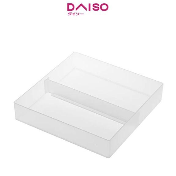

Sale Daiso Organizer Tray -With Partition - 20Cm X 20Cm X 4Cm -